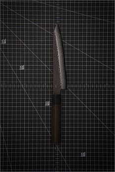 SHIZU HAMONO Нож кухонный Петти (Универсальный) 160/285 мм VG10/SUS410 Damascus SG-1110 - фото 29944