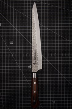 Японский Sakai Takayuki Нож кухонный Суджихики 240/365мм VG-10/33 Layers Damascus 07397 - фото 34614