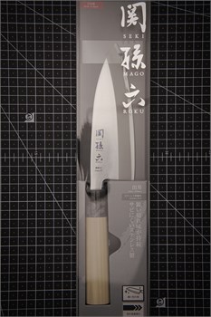 Seki Magoroku Ginju ST Нож Кухонный Деба 150/280 мм Molybdenum Vanadium AK-5061 - фото 34626