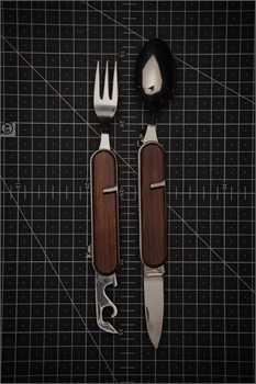 Camping knife  Нож складной туристический Кемпенг, 4 предм., 440 KT-531