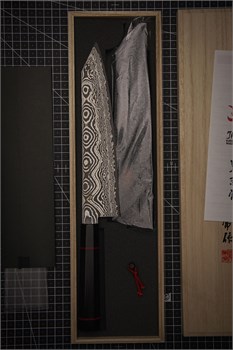 Kanetsune Seki Нож кухонный Бунка 215/350 мм SPG2 (Порошковая сталь) KC-815