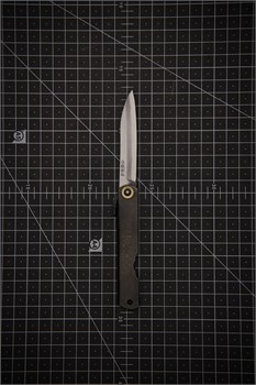 Higonokami Нож складной особенной ручной ковки 75/175 мм Aogami 12-BK