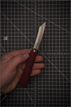 Higonokami Нож складной Woody 75/185 мм VG-10 San-Mai 30-RD