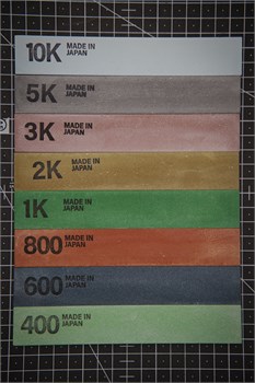 Комплект из 8 камней для заточки Naniwa Chocera 153x25x12 Set8/12