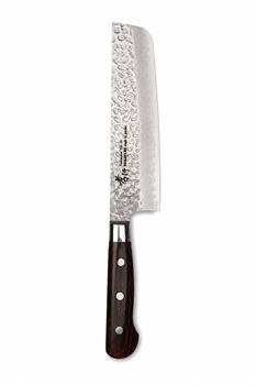 Sakai Takayuki Нож кухонный Накири 160/300мм VG-10/33 Layers Damascus 07393