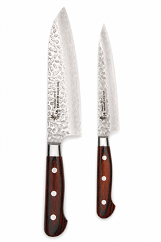 Sakai Takayuki  Подарочный набор в кейсе Сантоку/Петти VG-10/33 Layers Damascus 18008