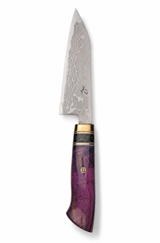 Daisuke Nishida Нож кухонный Петти/С Ножнами 125/260 мм (Shirogami) Steel No.1 Daisuke CK/20