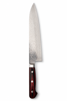Yoshimi Kato Нож Кухонный Гюйто 210/335 мм VG10/Mirror Damascus KATO-V10/210
