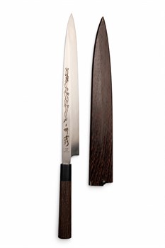 Sakai Takayuki Нож кухонный Янагиба 300/455 мм Honyaki VG10 00202