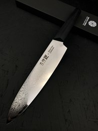 SHIZU HAMONO  Нож кухонный Гюйто (Шеф) 226/361 мм VG10, SUS410 Damascus SC-1100