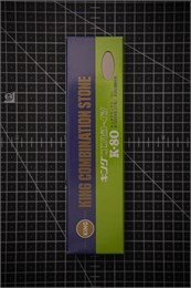 King #250/#1000 Камень точильный водный комбинированный 205x50x25 K-80