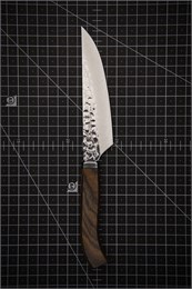 Sakai Takayuki Нож кухонный Стейковый Петти 120/240 мм VG-10/33 Layers Damascus 14168
