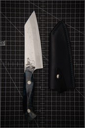 AOBA Нож туристический ручной работы 125/240 мм SPG2 (Порошковая сталь) AOBA-1