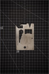 Нож-карточка набор инструментов 95/100 мм 440С KT-608