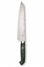 Kouri Asanuma Blacksmith Takeshi Saji Бунка 225/365 мм R2(SG2) (Порошковая сталь) Kouri KIRI R2