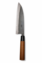 Daisuke Nishida Нож кухонный Гюйто 180/325 мм Shirogami Steel No.1 NS-W1K-CH180-CHR