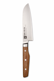 Un-Ryu Нож кухонный Сантоку 150/290мм VG-10/33 Layers Damascus UNR-02