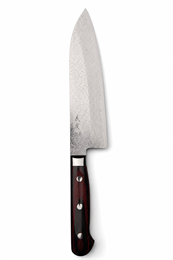 Yoshimi Kato Нож Кухонный Сантоку 170/300 мм VG10/Mirror Damascus KATO-V10/SAN