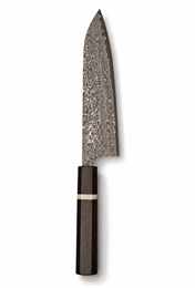 Yoshimi Kato Нож Кухонный Гюйто 180/320мм VG-10/Nickel Damascus KATO-VG10-2024-CC-GYUTO/180