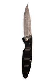 Складной нож Mcusta Classic Wave "Black Pakkawood" 85/195 мм VG-10/Damascus MC-0017D