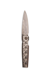 Складной нож Mcusta Shinra Katana 70/160 мм VG-10/Damascus MC-0037D