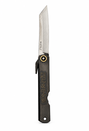 Higonokami Нож складной особенной ручной ковки 75/175 мм Aogami Damascus 16-BK
