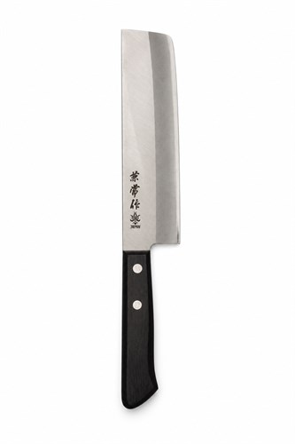 Kanetsune Seki Нож кухонный Накири 165/290 мм Takefu Shiro-2 KC-328