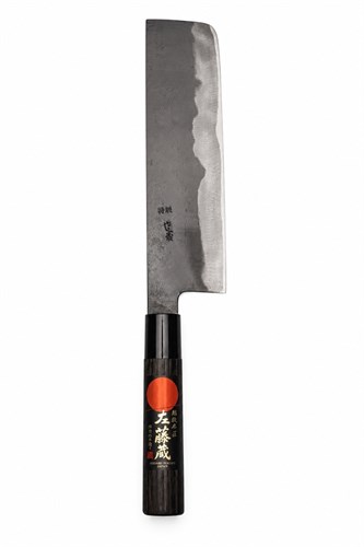 HIDARI TOHZO Нож Кухонный Накири 180/310 Shirogami Steel No.2 HK-2060KU