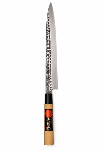HIDARI TOHZO Нож кухонный Янагиба 270/420 мм Shirogami Steel No.2 HS-1090T