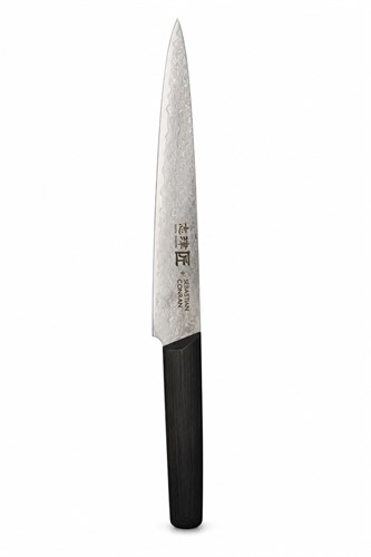 SHIZU HAMONO  Нож кухонный Суджихики 225/358 мм VG10, SUS410 Damascus SC-1103