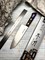 Masahiro Nippon Steel Rose Нож кухонный Сантоку 175/295 мм Special Steel 13423 - фото 13230 Masahiro Nippon Steel Rose Нож кухонный Сантоку 175/295 мм Special Steel 13423 - фото 13230