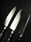INOGUCHI Подарочный набор из 3-х кухонных ножей: Петти+Сантоку+Гюйто set-1 - фото 23563
