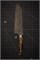 Takeshi Saji Нож кухонный Бунка 180/300 мм VG-10W Colored Damascus DCM-BU-180 - фото 34201