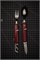 Camping knife Red Нож складной туристический для кемпенга 4 предмета 50/150 мм 440C KT-511